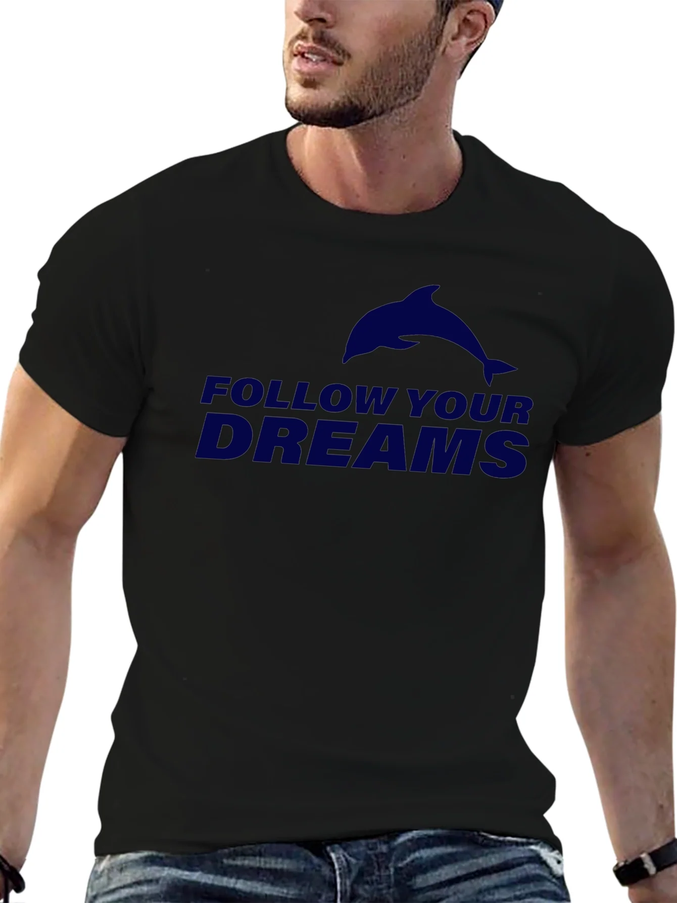 Follow Your Dreams T-Shirt - Black
