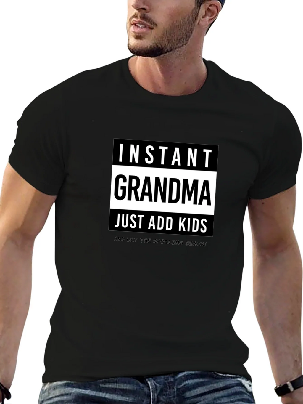 Instant Grandma T-Shirt - Just Add Kids