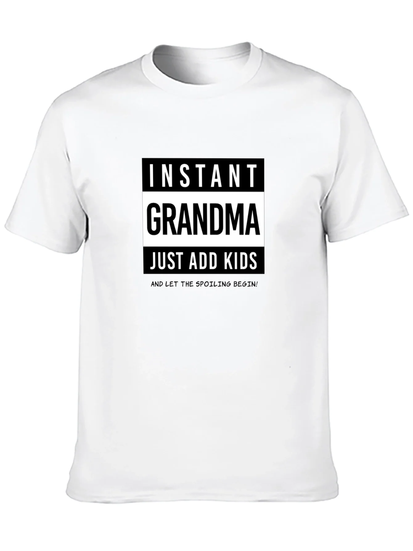Instant Grandma T-Shirt - Just Add Kids