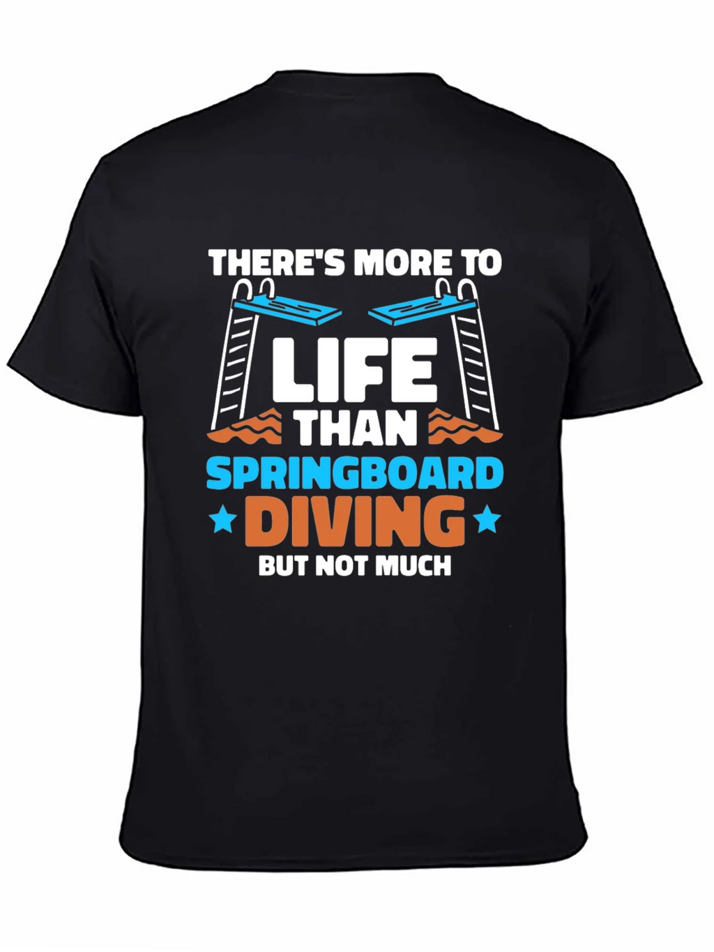 Springboard Diving Graphic T-Shirt
