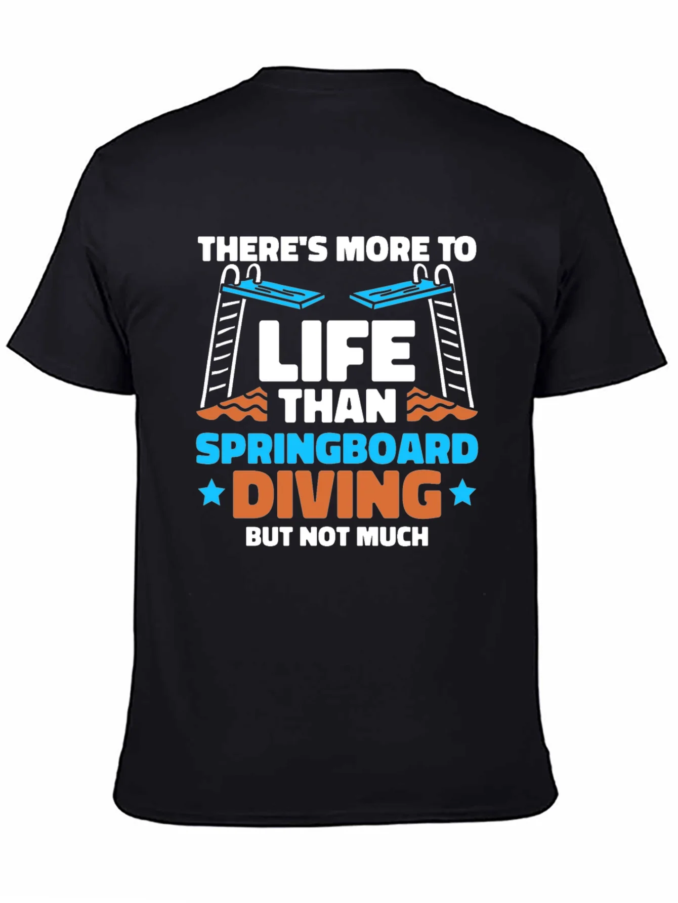 Springboard Diving Graphic T-Shirt