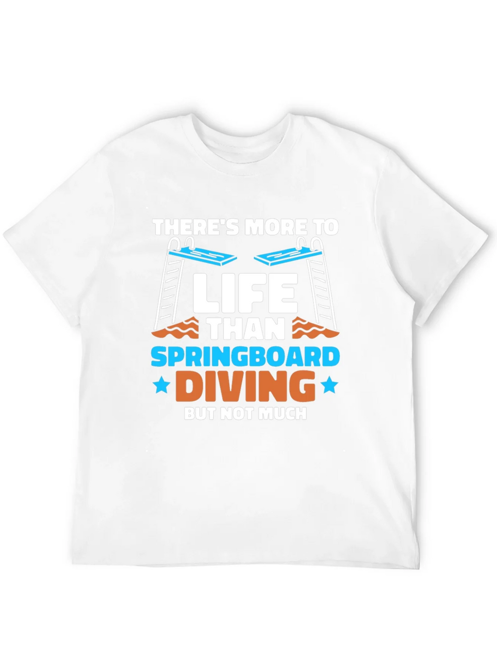 Springboard Diving Graphic T-Shirt