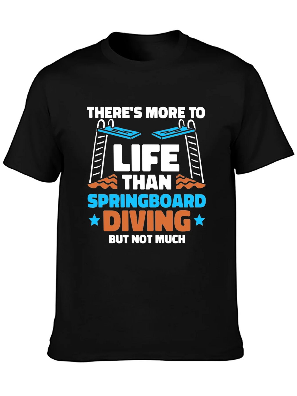 Springboard Diving Graphic T-Shirt