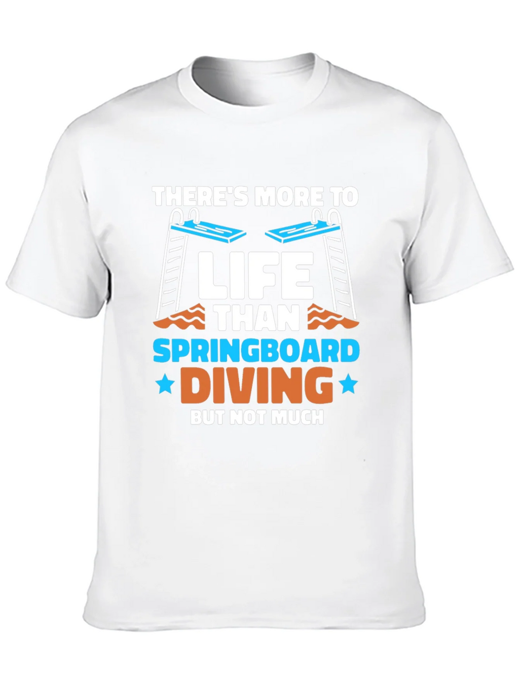Springboard Diving Graphic T-Shirt