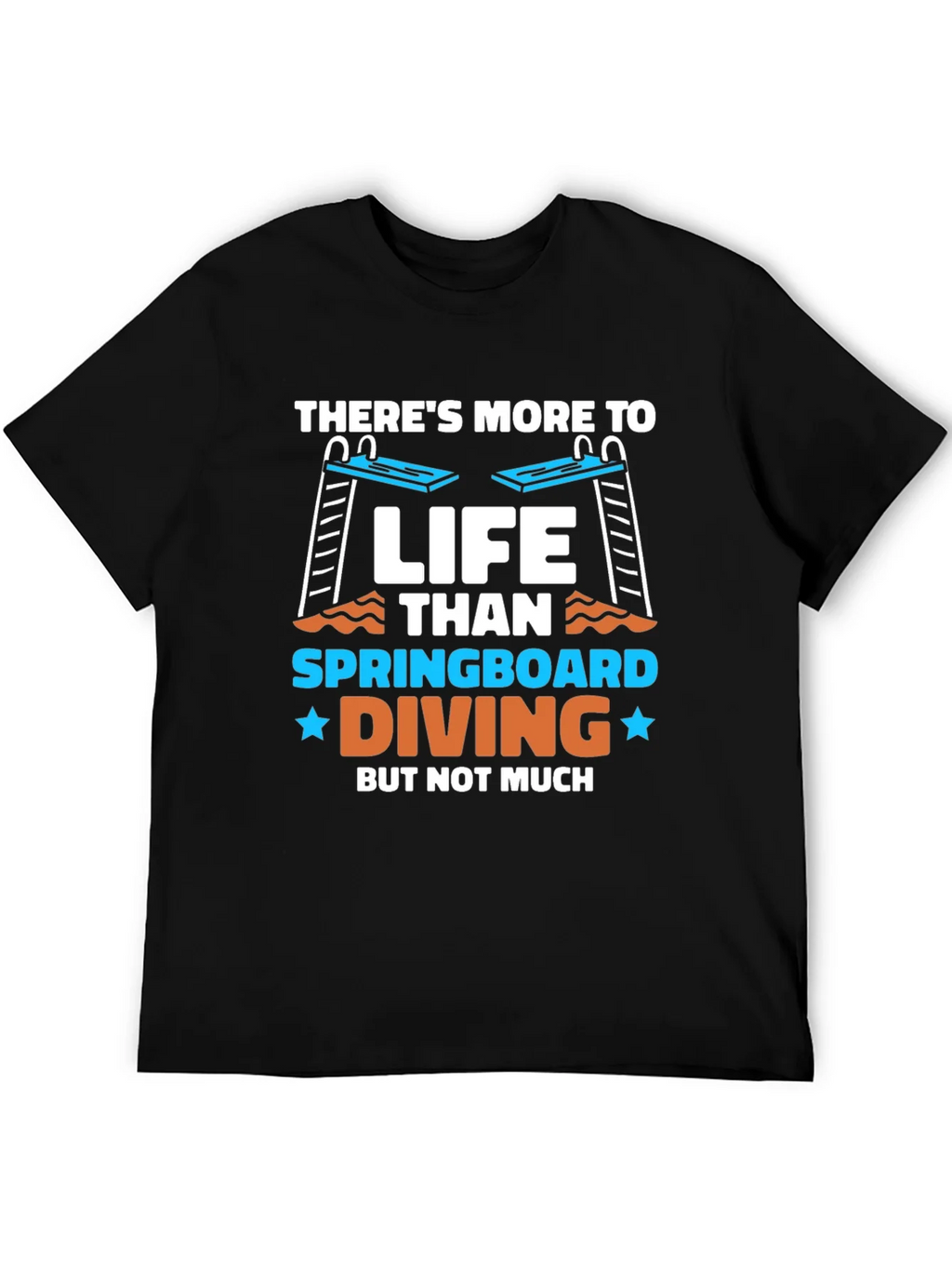 Springboard Diving Graphic T-Shirt