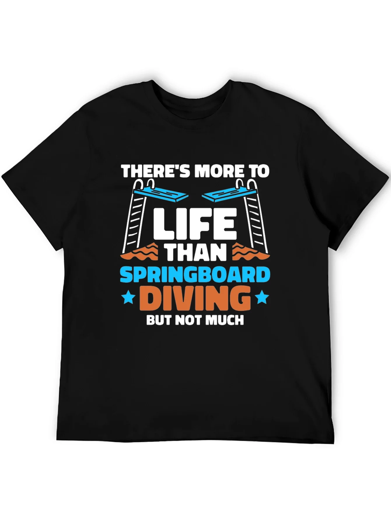 Springboard Diving Graphic T-Shirt