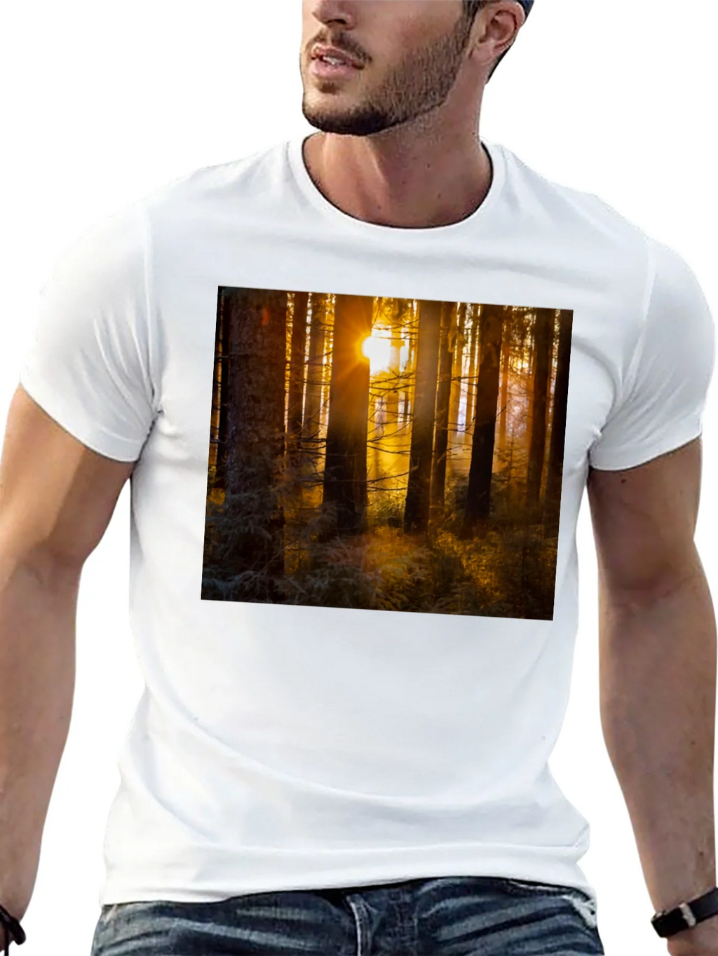 Forest Sun T-Shirt - Nature Inspired Apparel