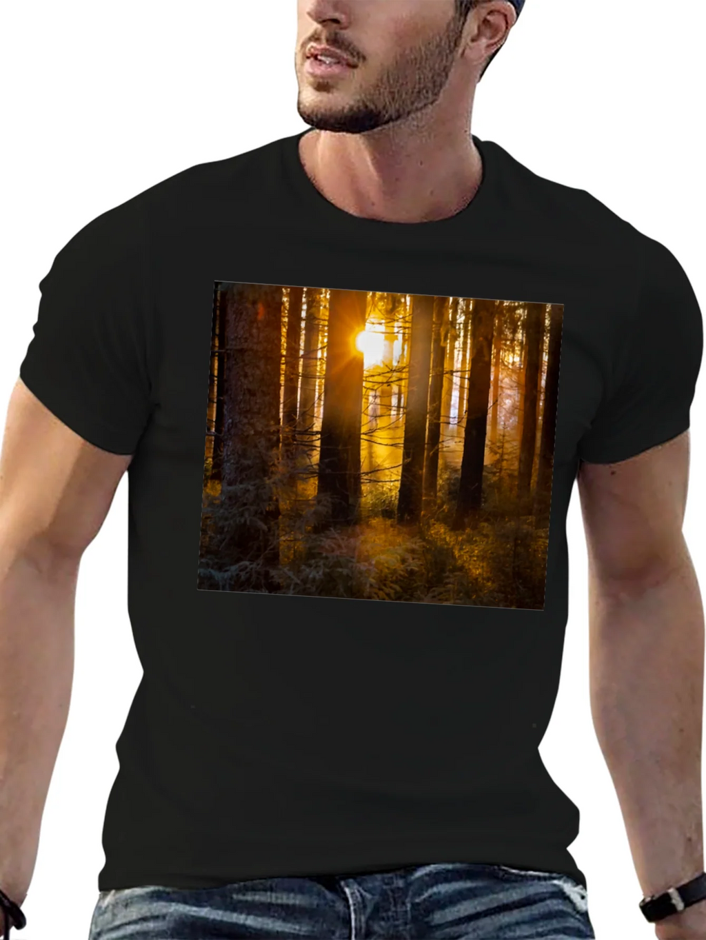 Forest Sun T-Shirt - Nature Inspired Apparel