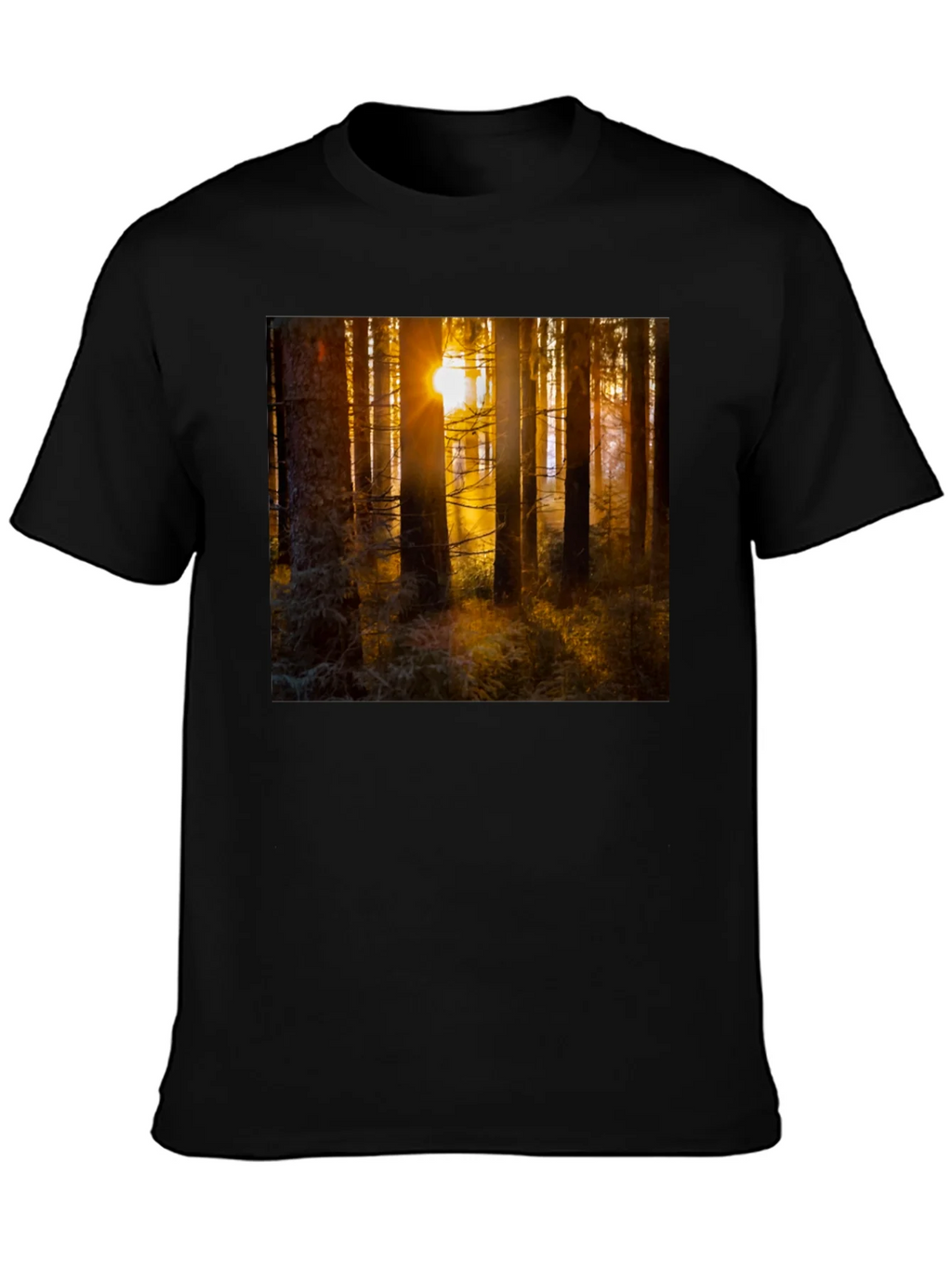 Forest Sun T-Shirt - Nature Inspired Apparel