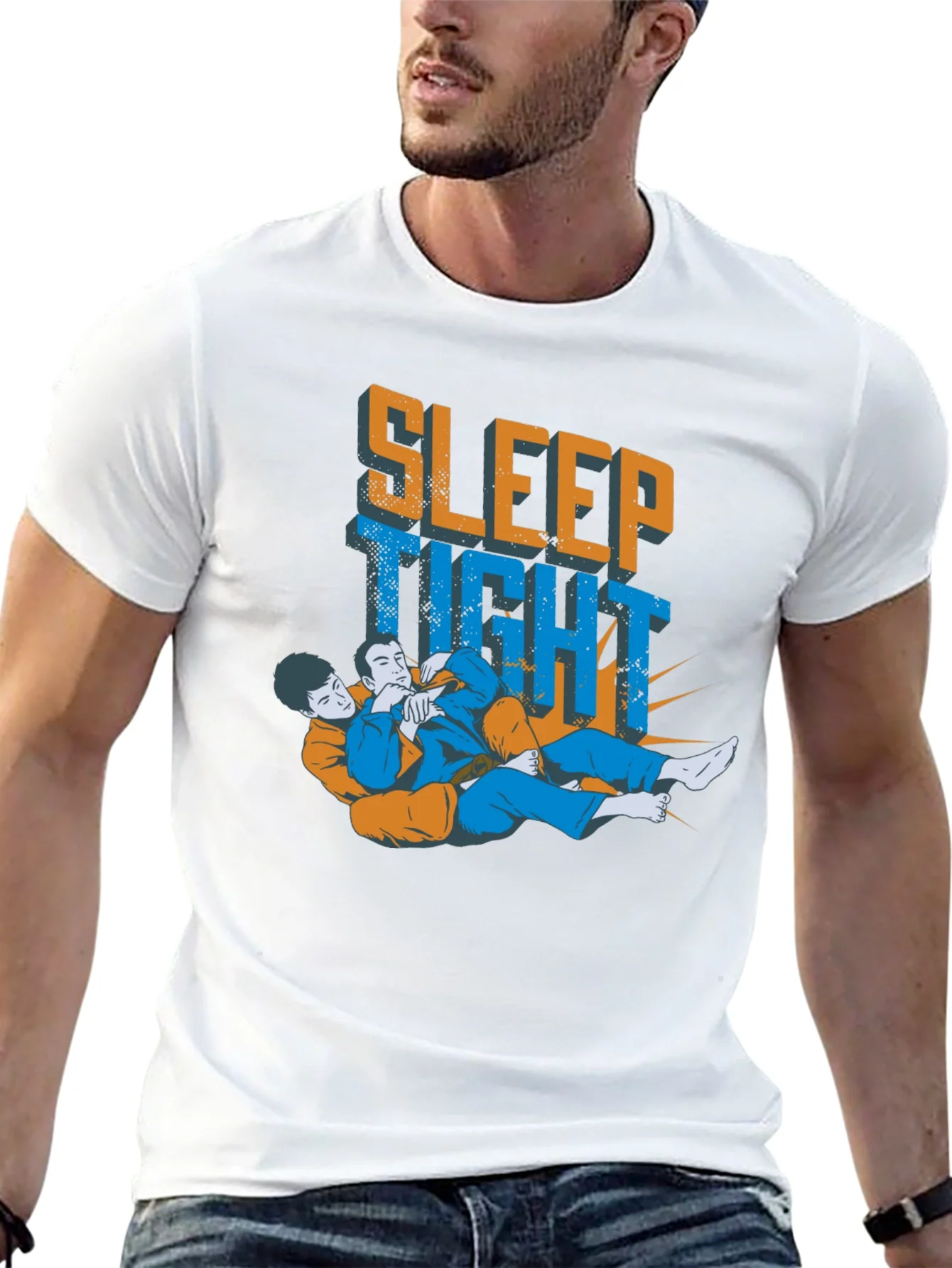 Sleep Tight Jiu Jitsu Graphic T-Shirt