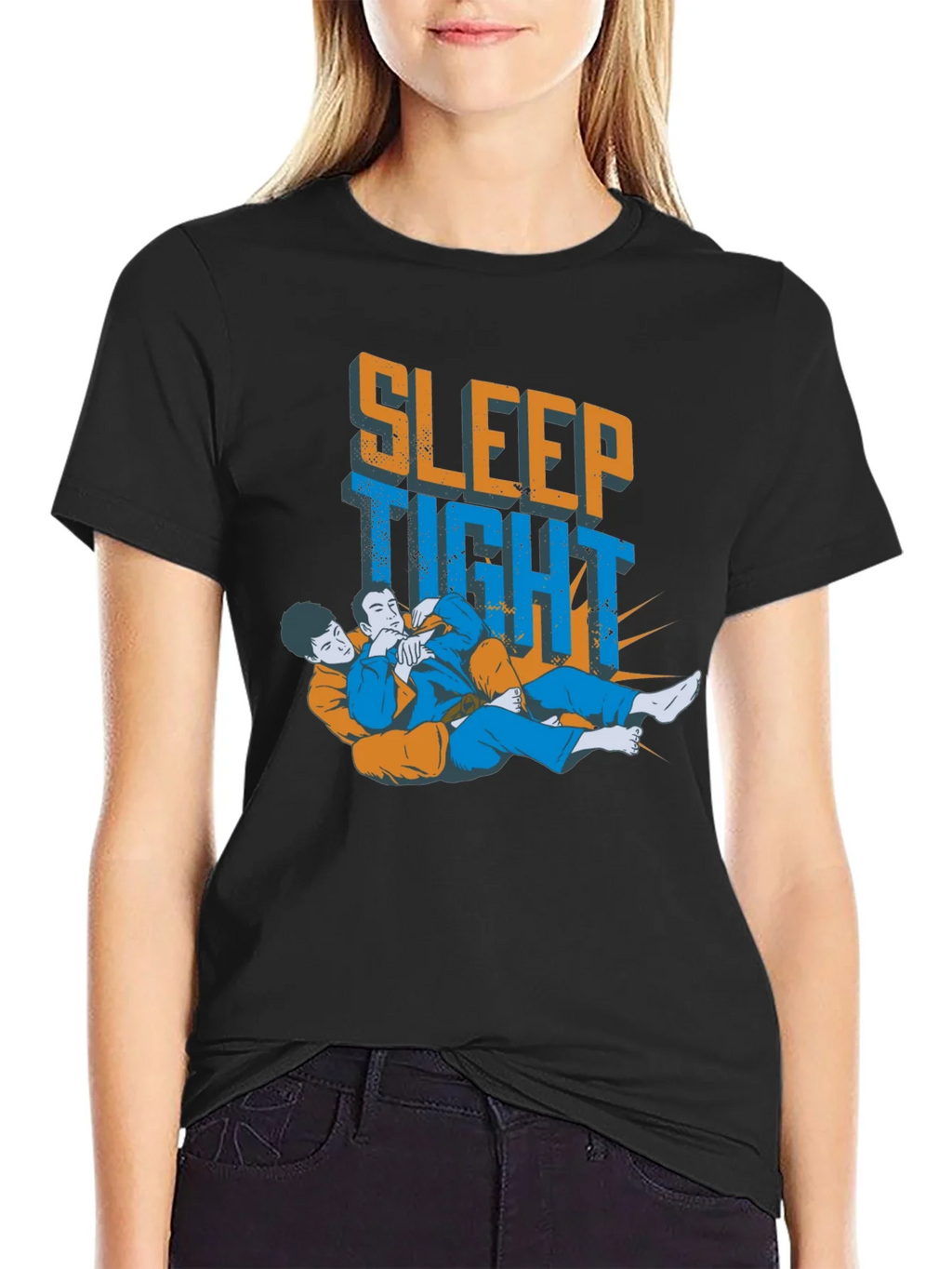 Sleep Tight Jiu Jitsu Graphic T-Shirt
