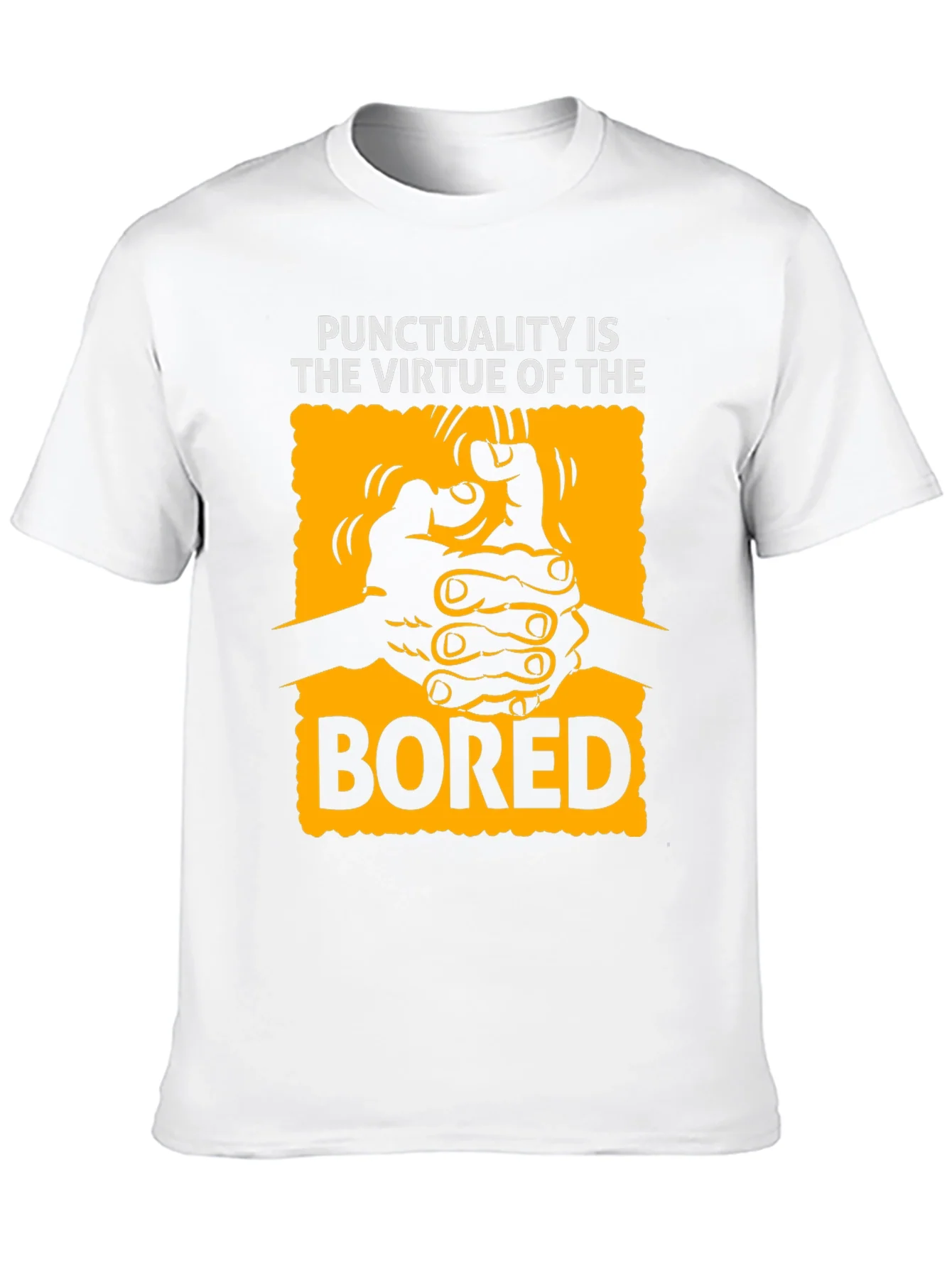 Punctuality Is The Virtue Of The Bored T-Shirt