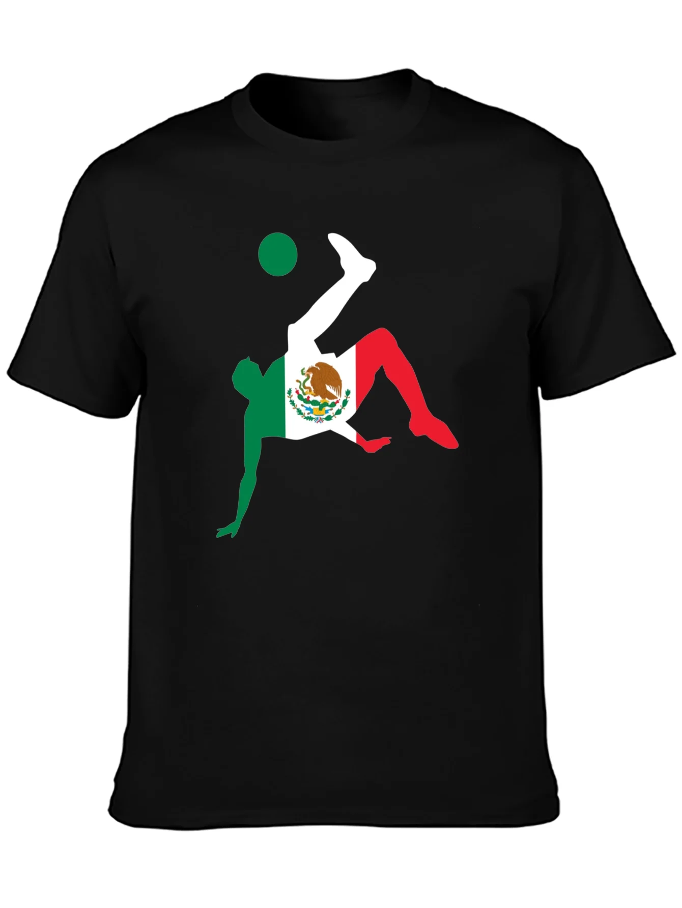 Mexico Soccer Graphic Tee - Black