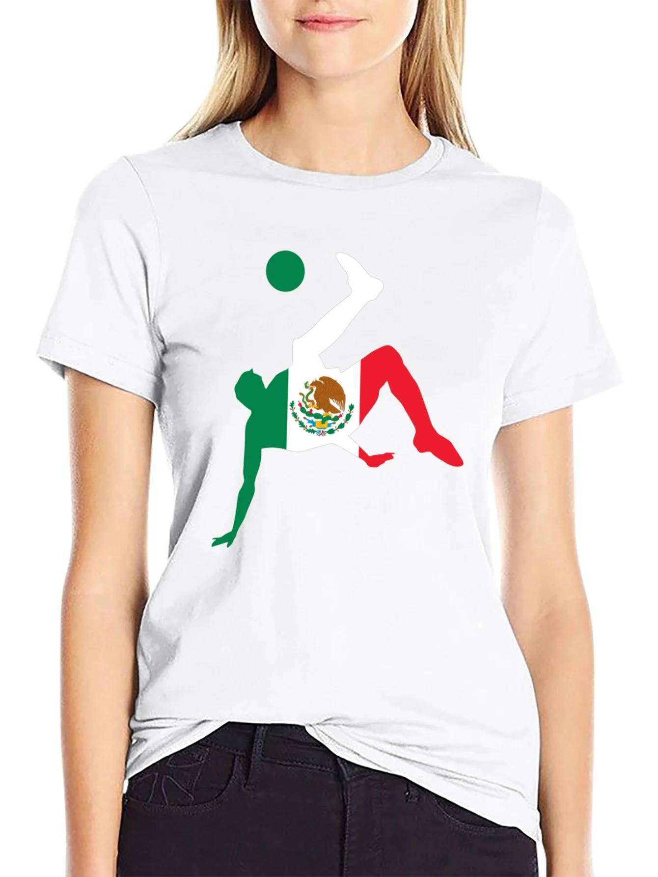 Mexico Soccer Graphic Tee - Black