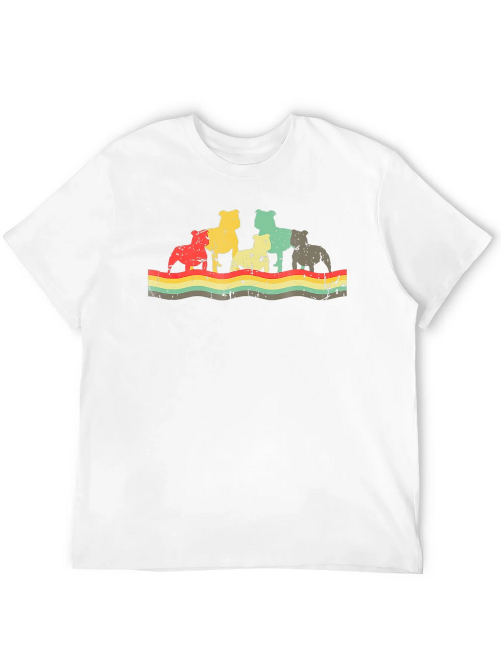 Retro Bulldog Graphic Tee