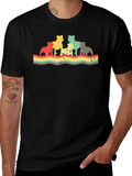 Retro Bulldog Graphic Tee