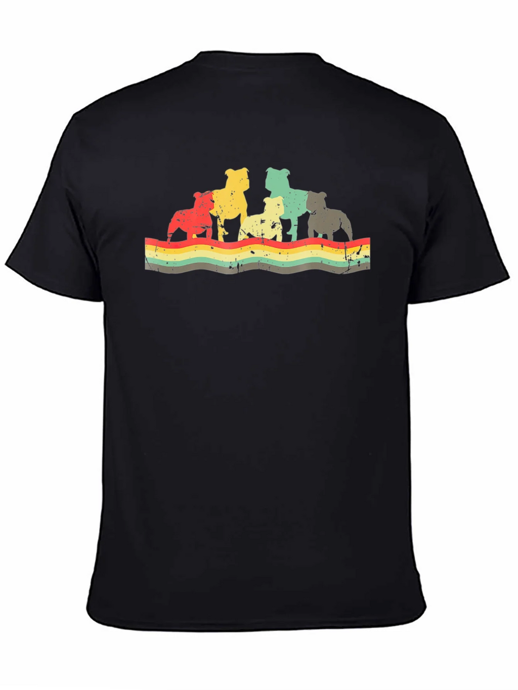 Retro Bulldog Graphic Tee