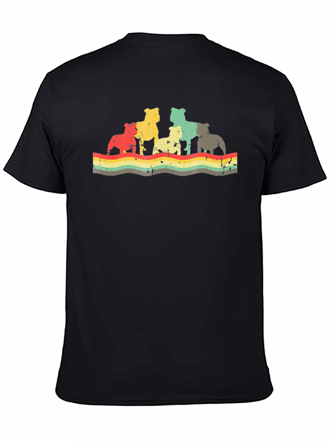 Retro Bulldog Graphic Tee
