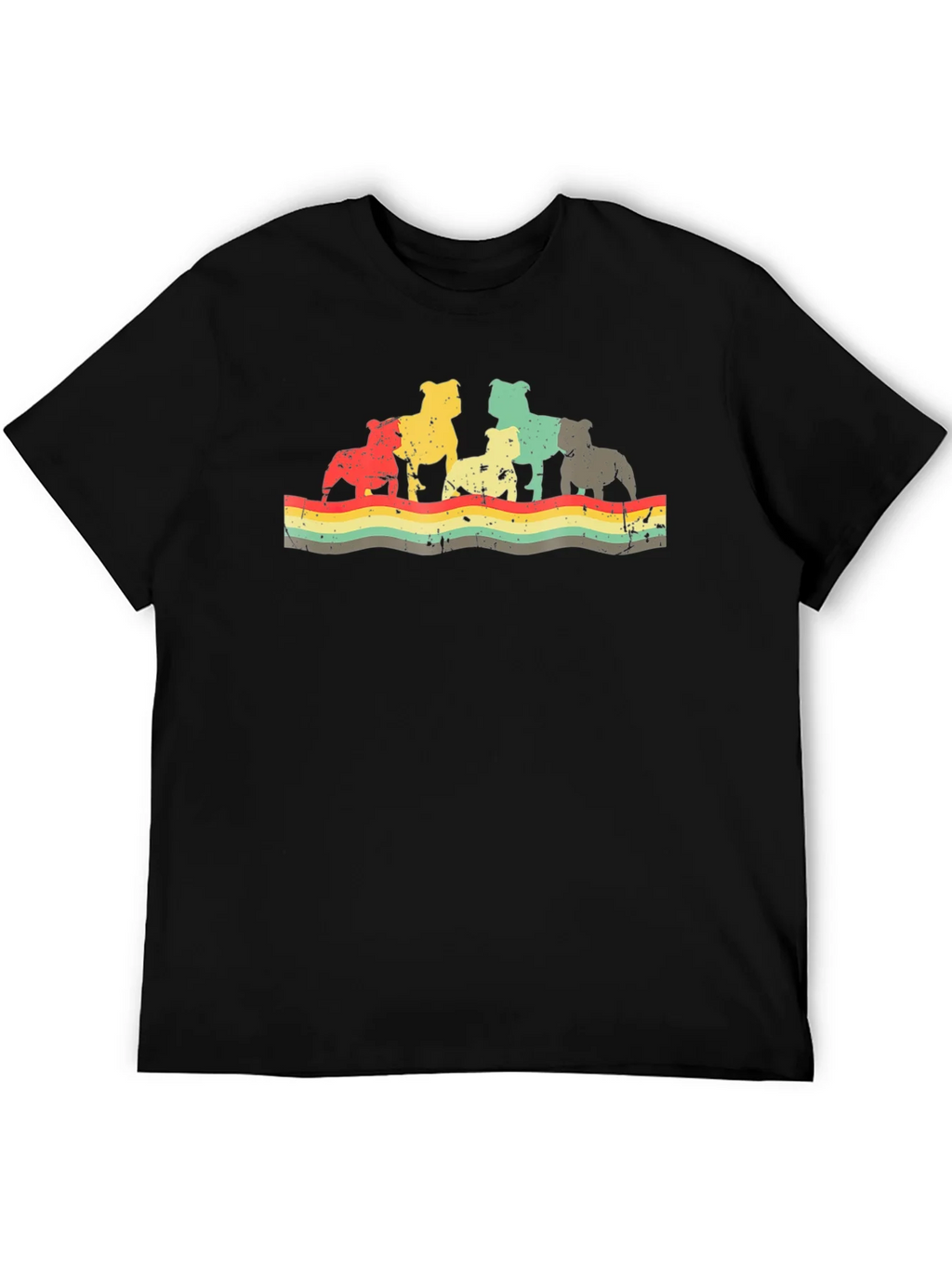 Retro Bulldog Graphic Tee