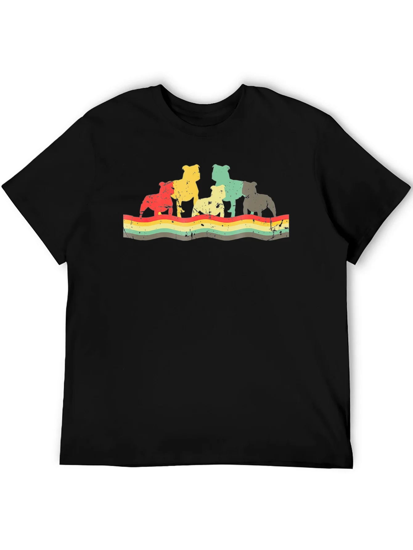 Retro Bulldog Graphic Tee
