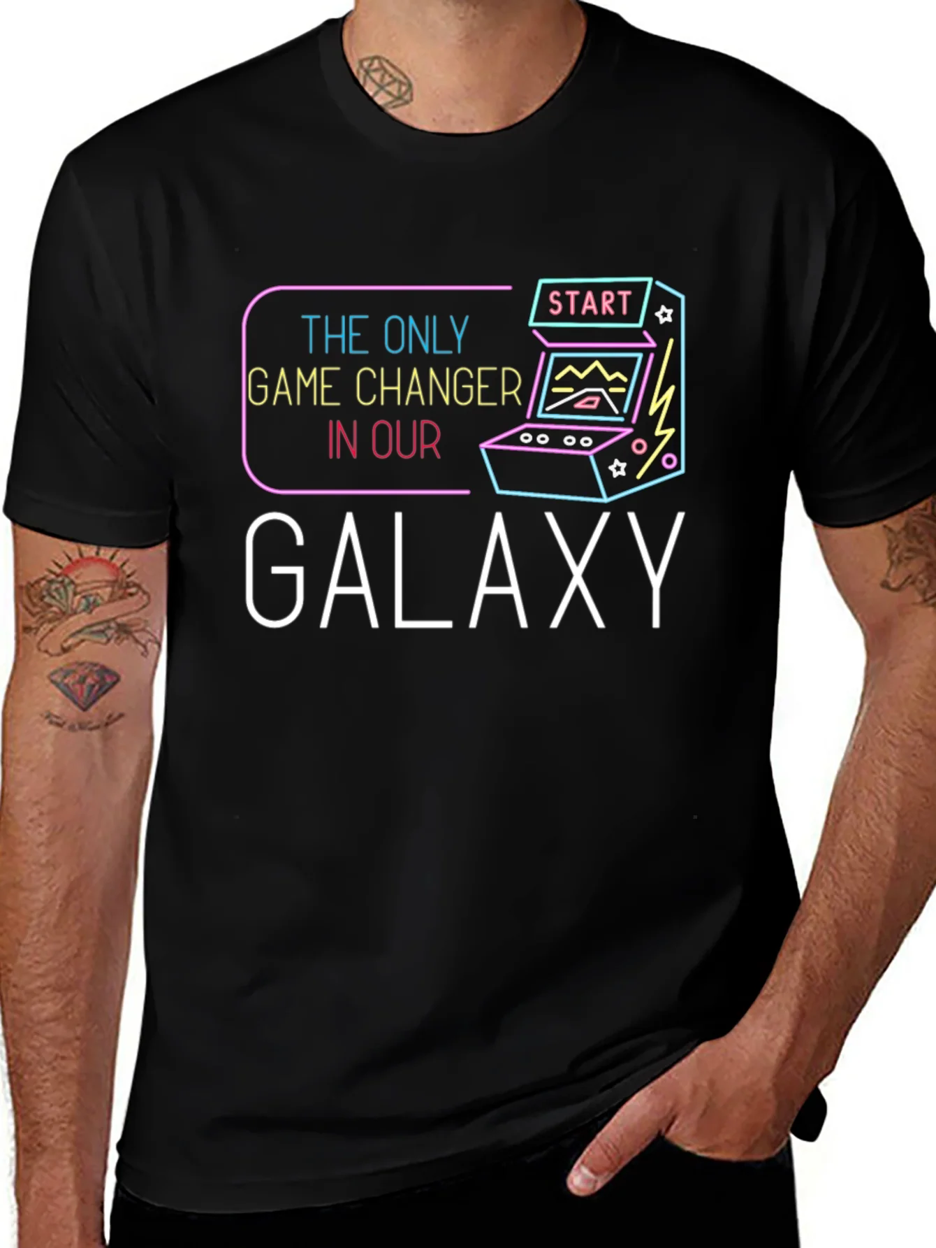 Game Changer Galaxy T-Shirt - Gamer Gift