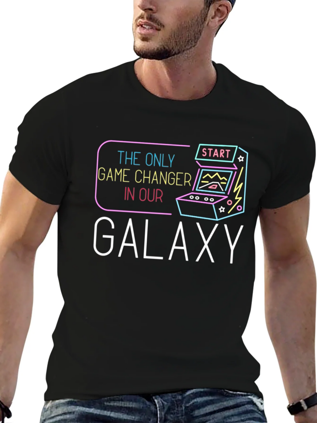 Game Changer Galaxy T-Shirt - Gamer Gift