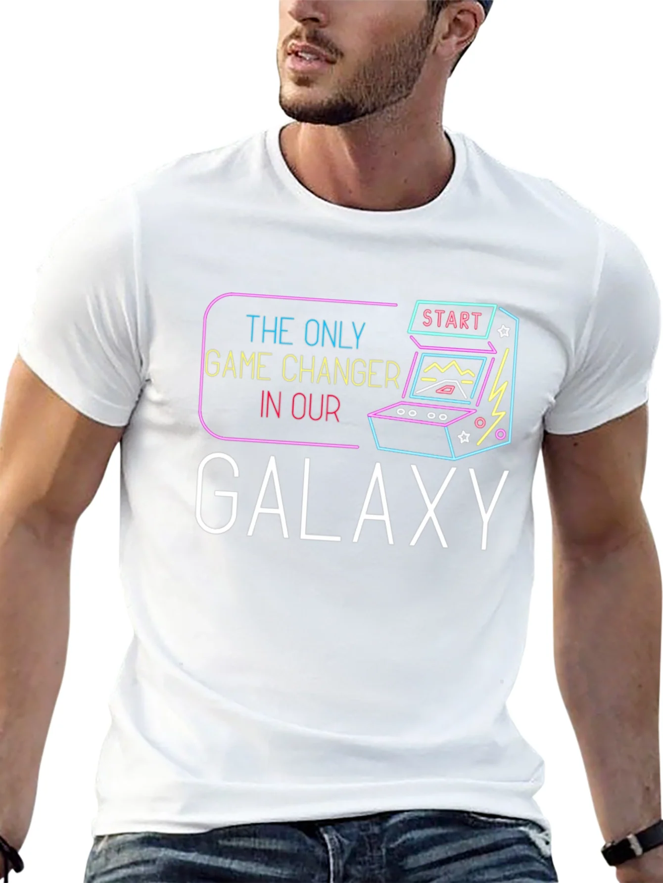 Game Changer Galaxy T-Shirt - Gamer Gift