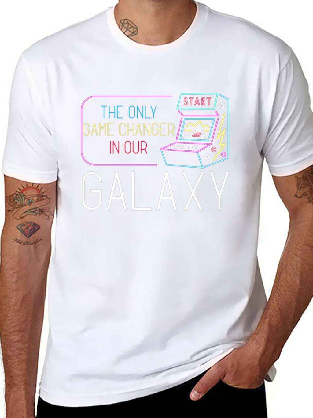 Game Changer Galaxy T-Shirt - Gamer Gift