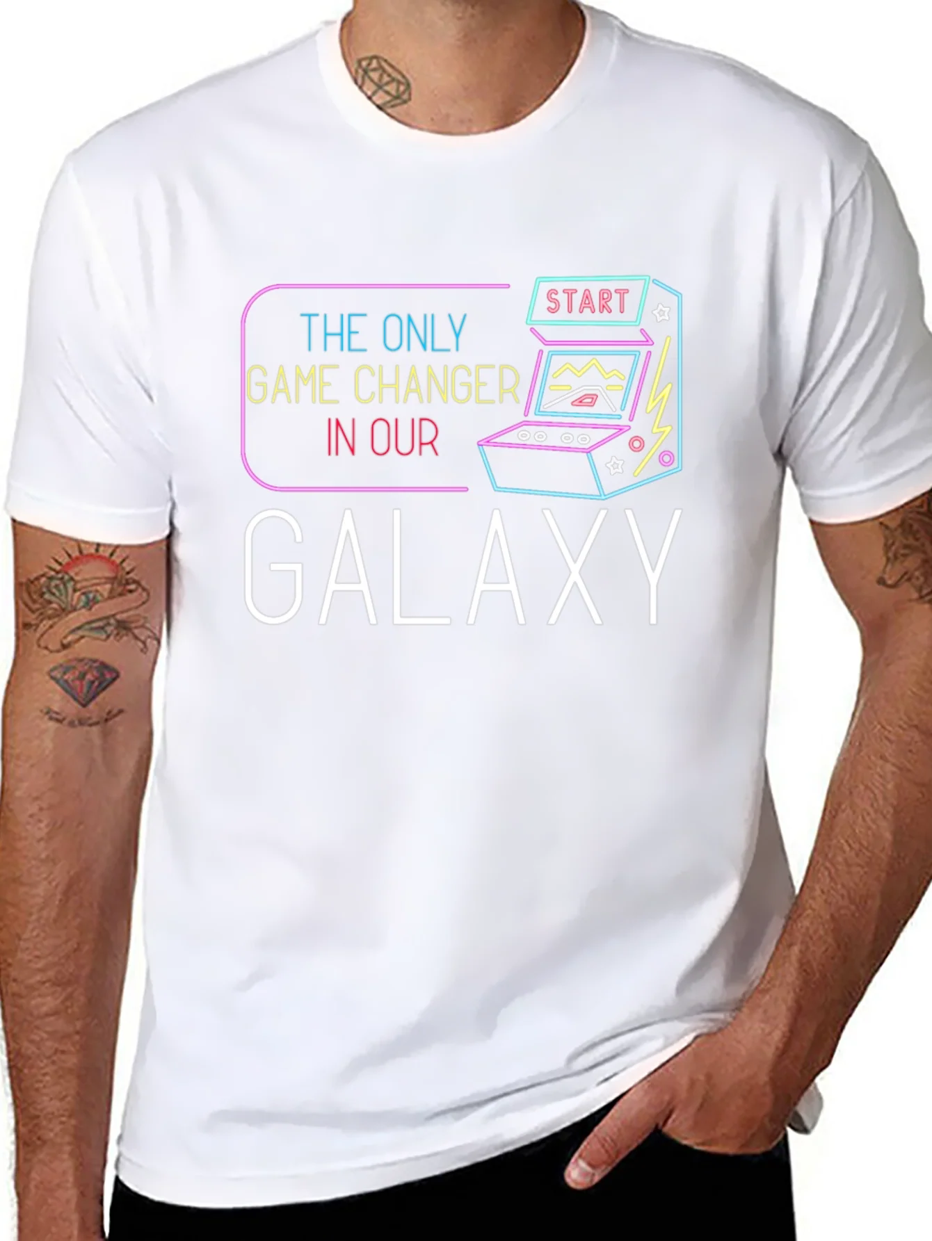 Game Changer Galaxy T-Shirt - Gamer Gift