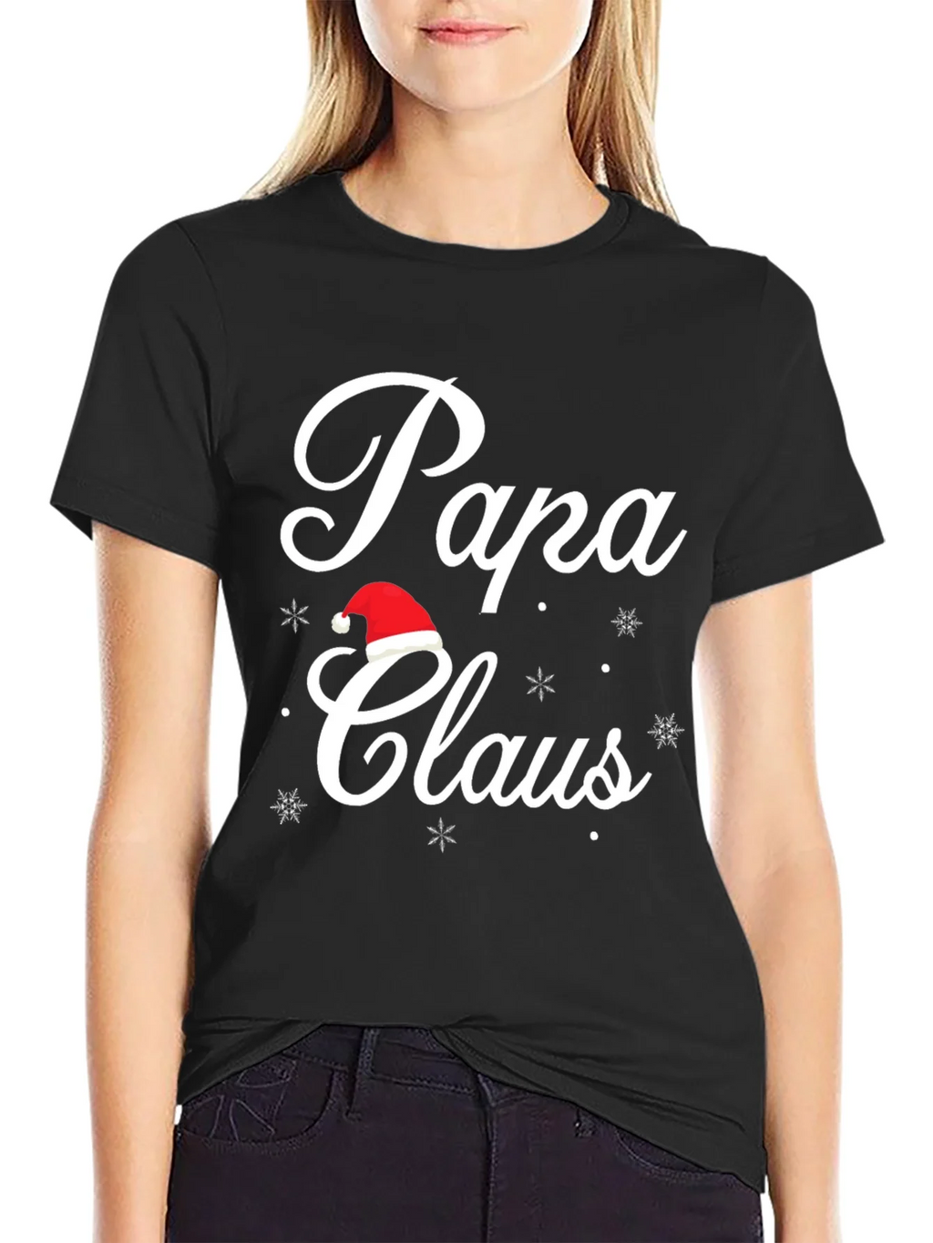 Papa Claus Holiday T-Shirt - Festive Christmas Tee