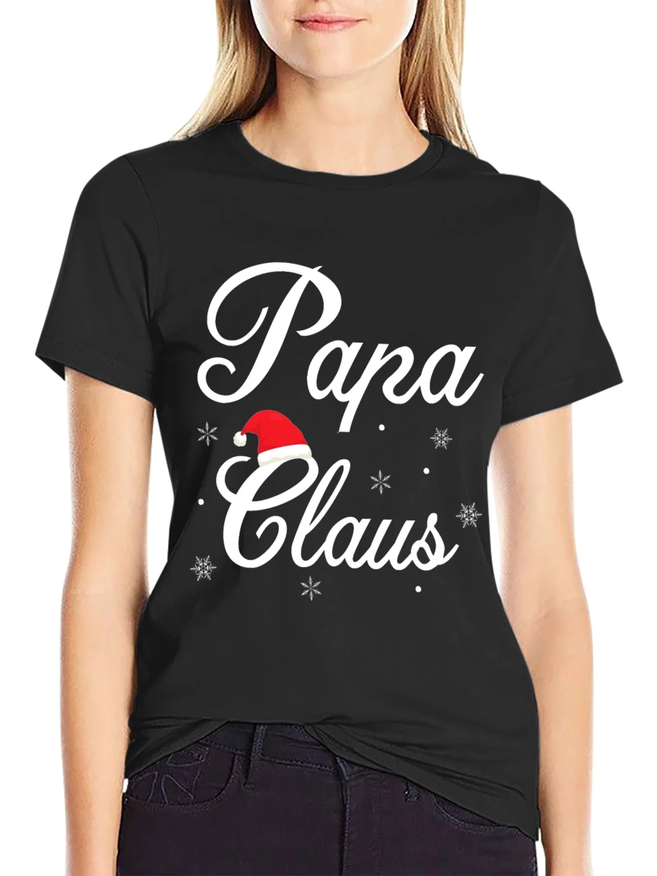 Papa Claus Holiday T-Shirt - Festive Christmas Tee