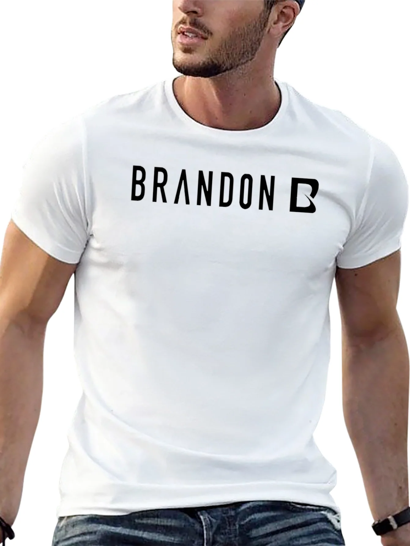 Brandon B Black T-Shirt - Stylish and Comfortable