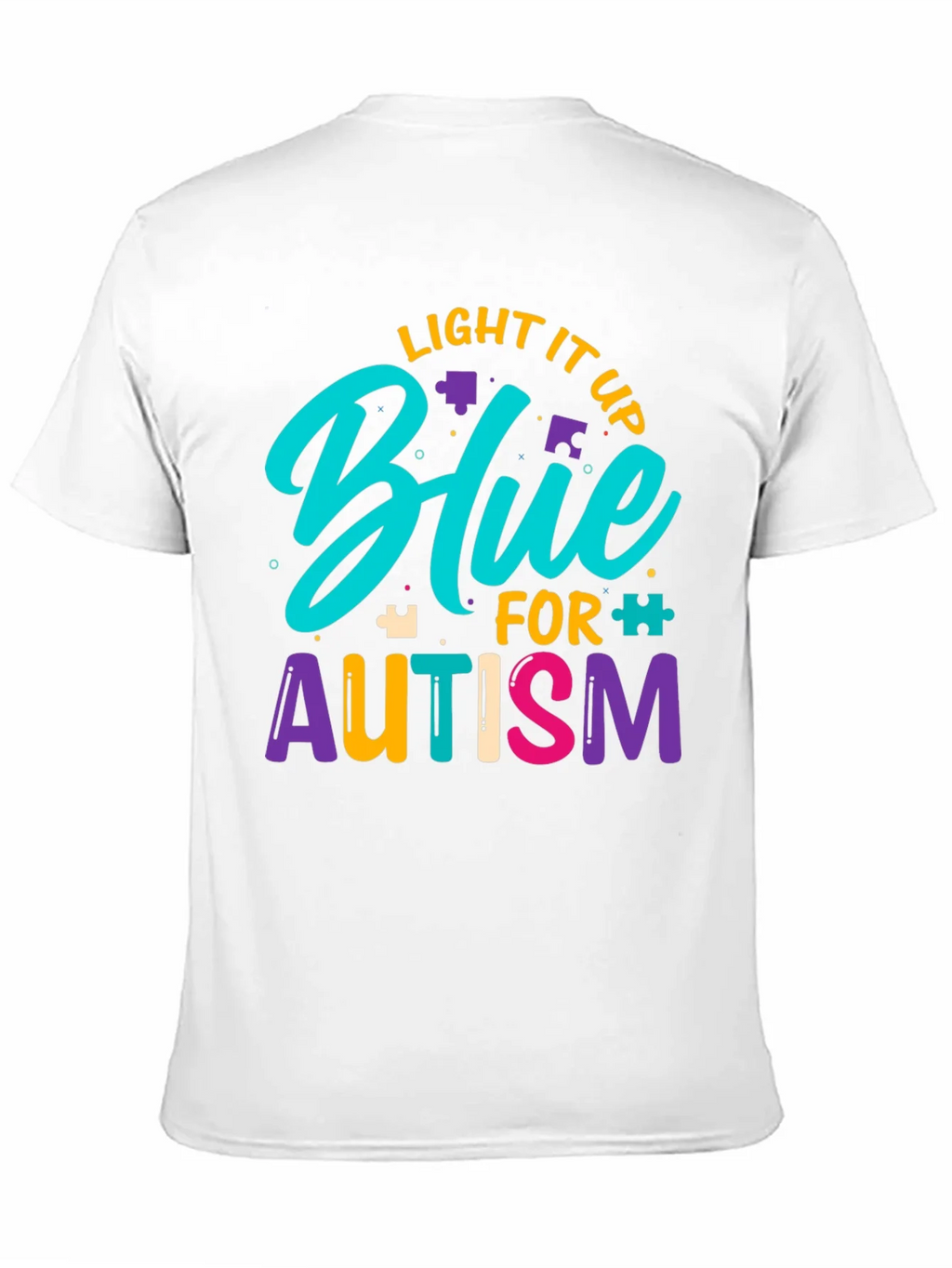 Light It Up Blue Autism Awareness T-Shirt
