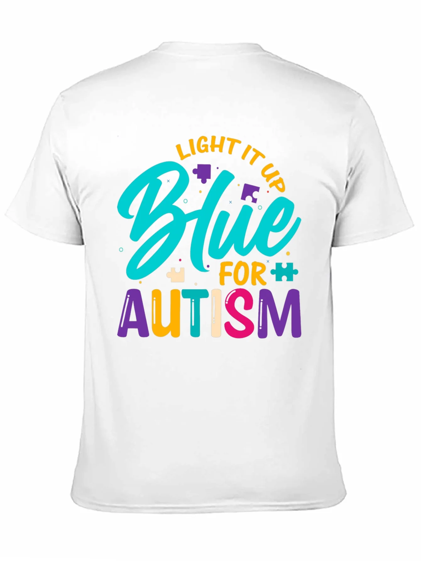 Light It Up Blue Autism Awareness T-Shirt