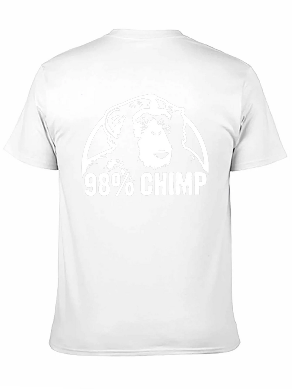 98% Chimp Graphic Tee - Black T-Shirt