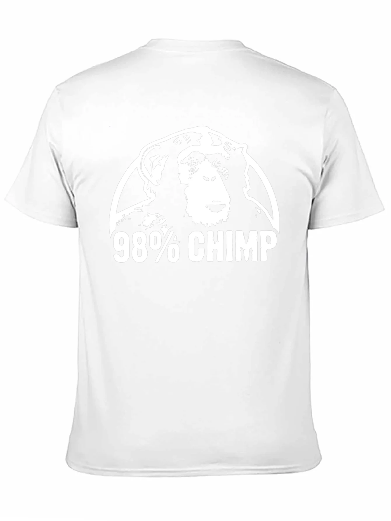 98% Chimp Graphic Tee - Black T-Shirt