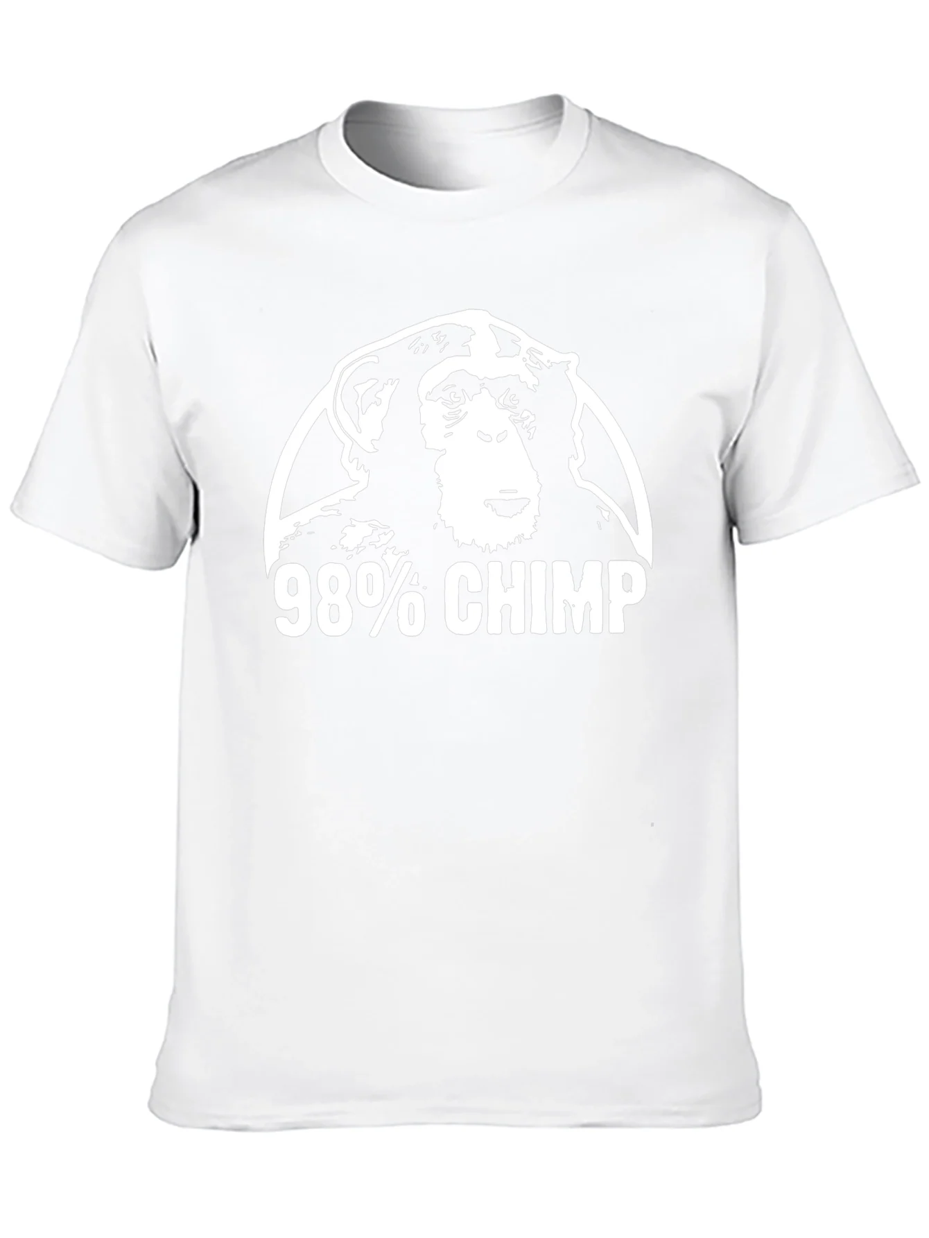 98% Chimp Graphic Tee - Black T-Shirt
