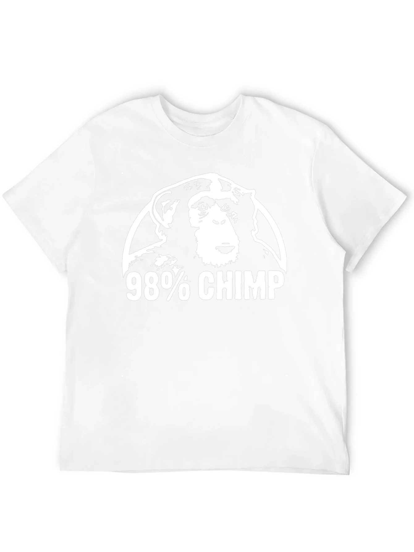 98% Chimp Graphic Tee - Black T-Shirt