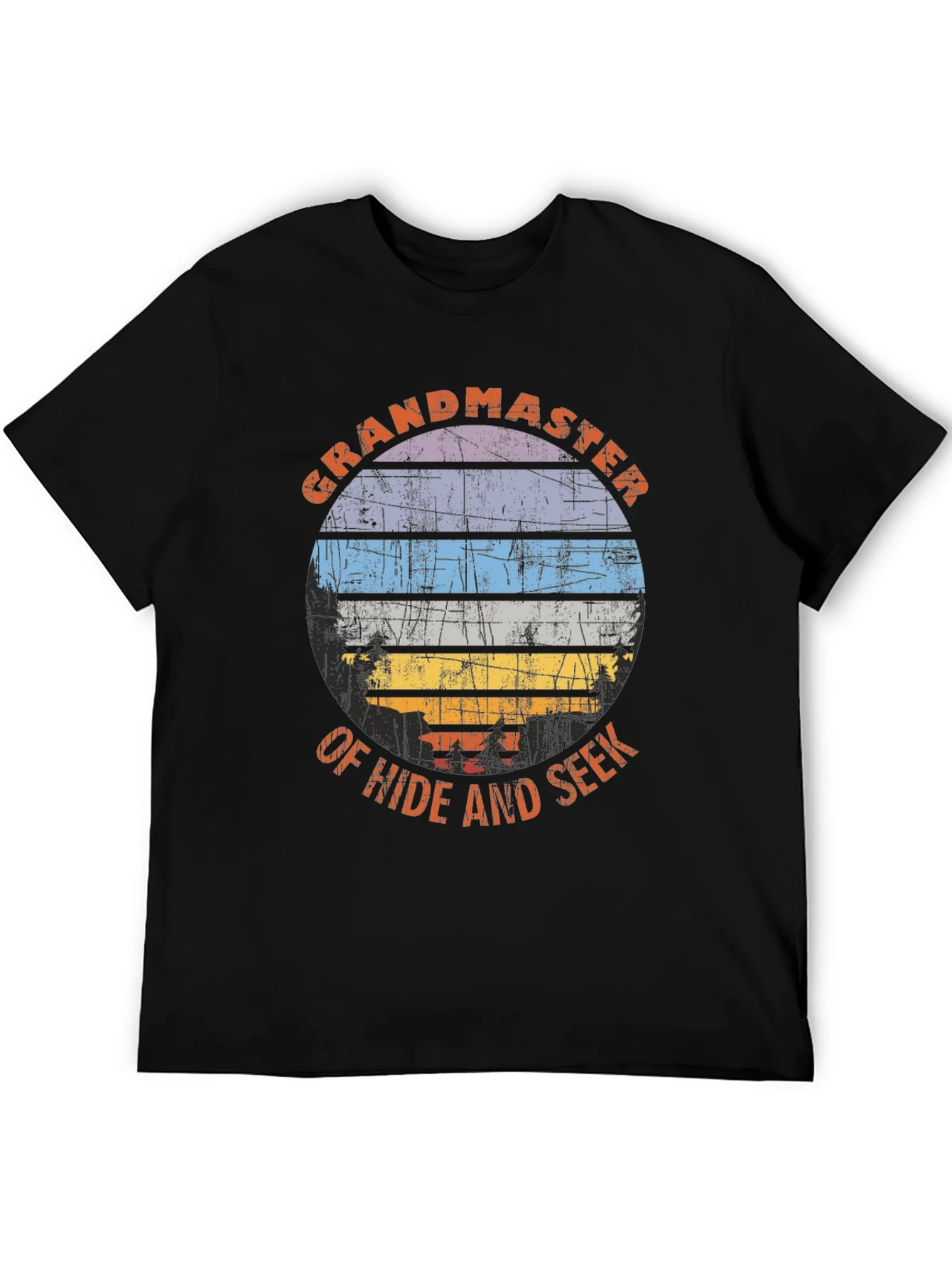 Grandmaster of Hide and Seek Retro T-Shirt