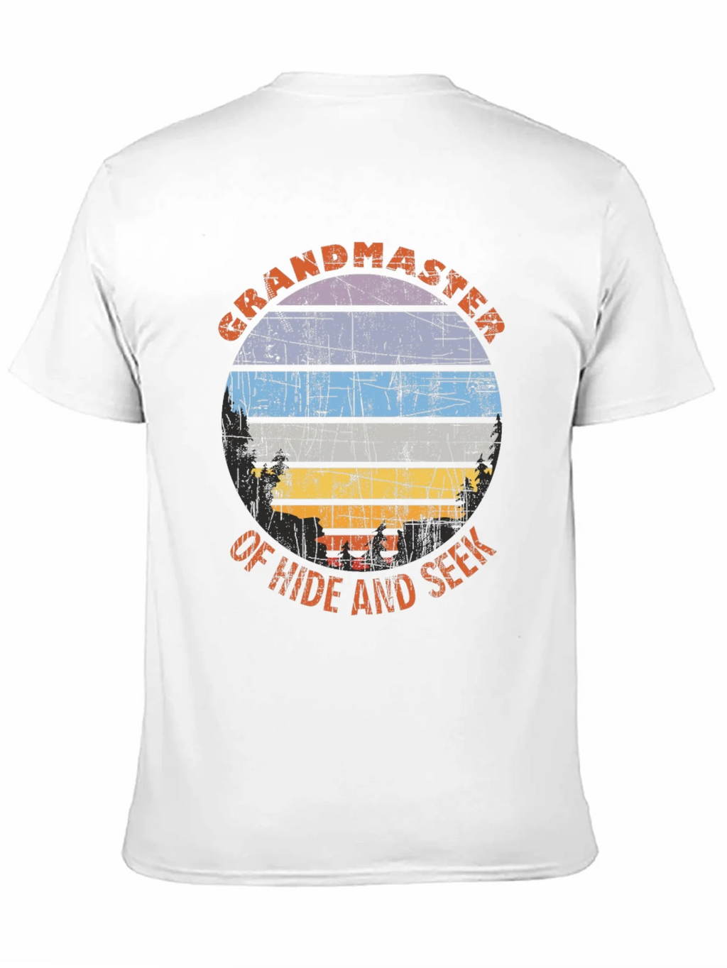 Grandmaster of Hide and Seek Retro T-Shirt