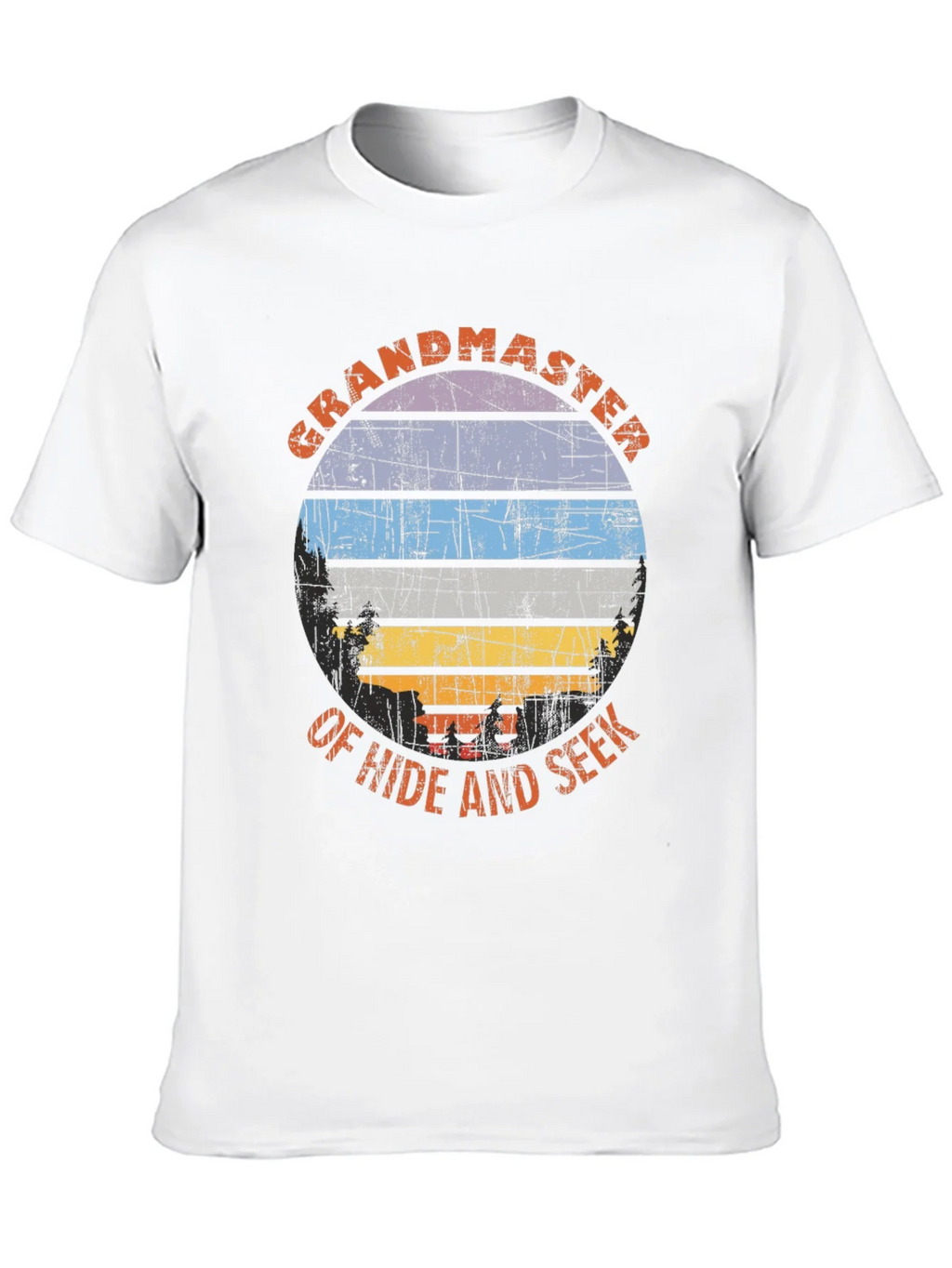 Grandmaster of Hide and Seek Retro T-Shirt