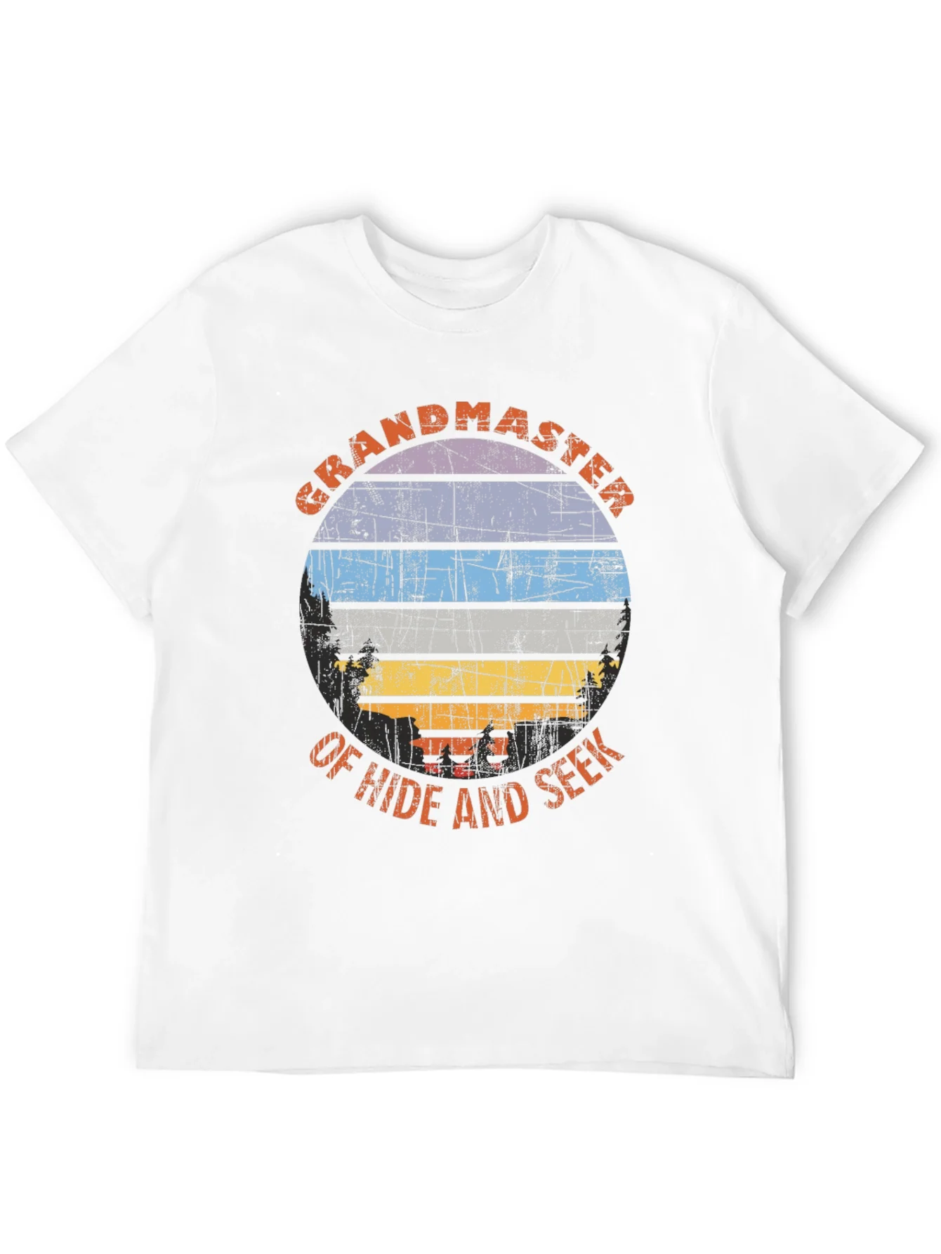 Grandmaster of Hide and Seek Retro T-Shirt