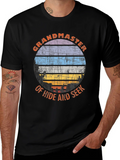 Grandmaster of Hide and Seek Retro T-Shirt