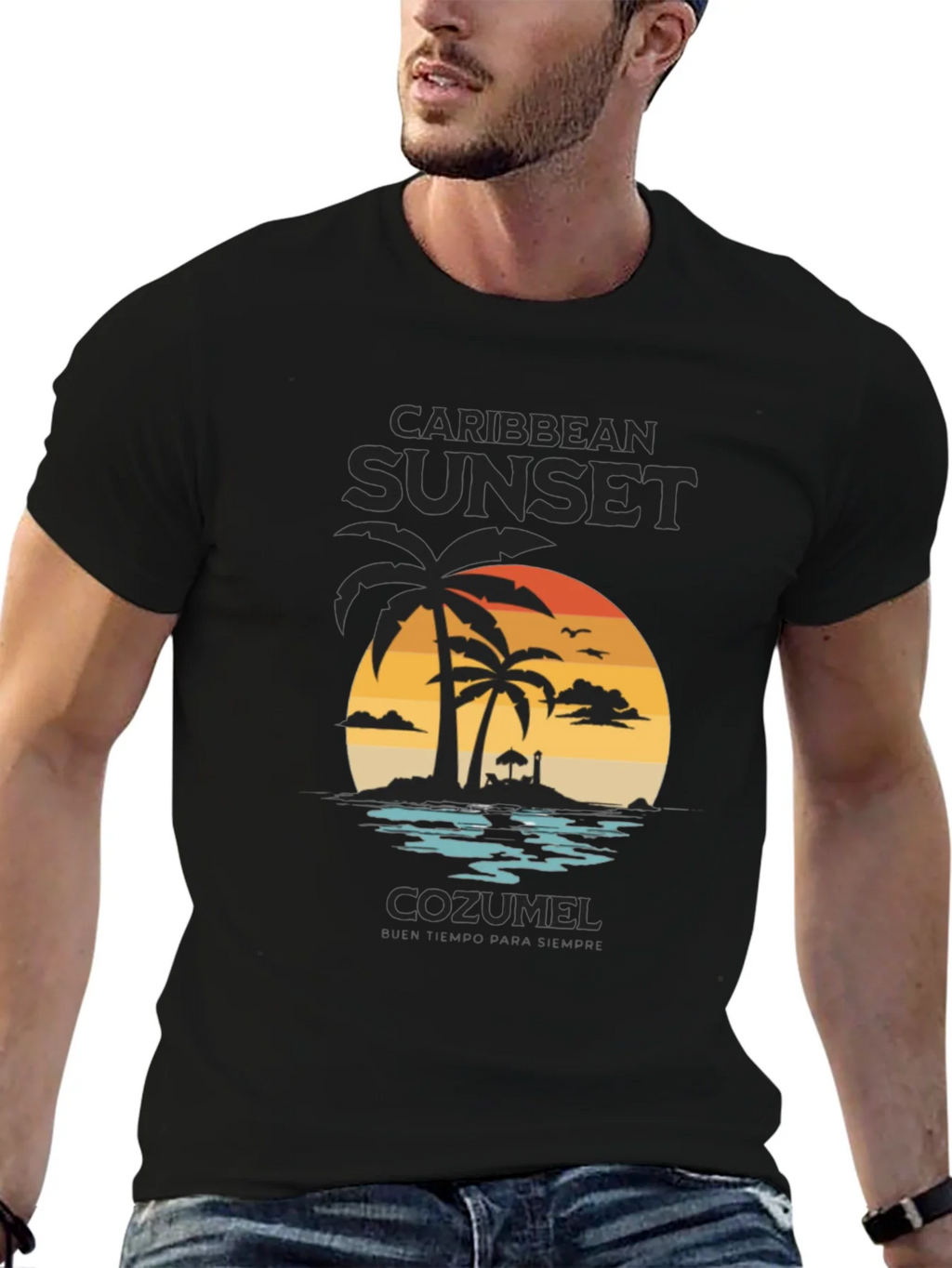 Caribbean Sunset T-Shirt