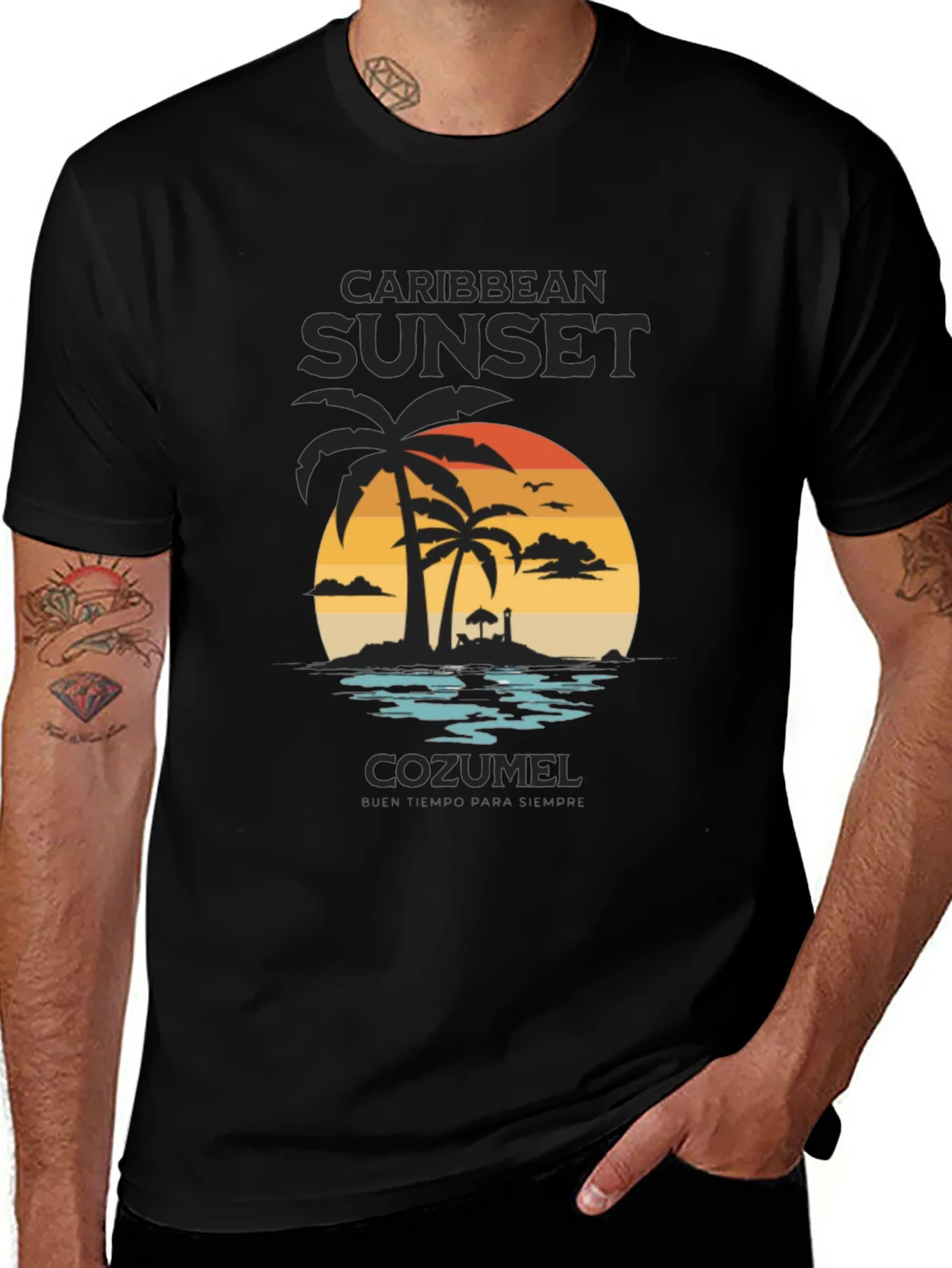 Caribbean Sunset T-Shirt