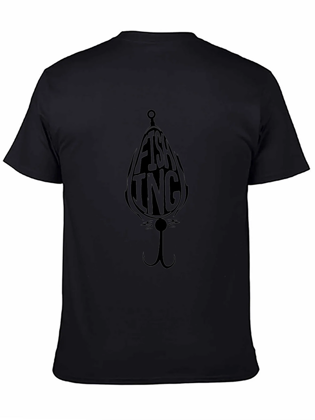 Fishing INC Black Graphic T-Shirt
