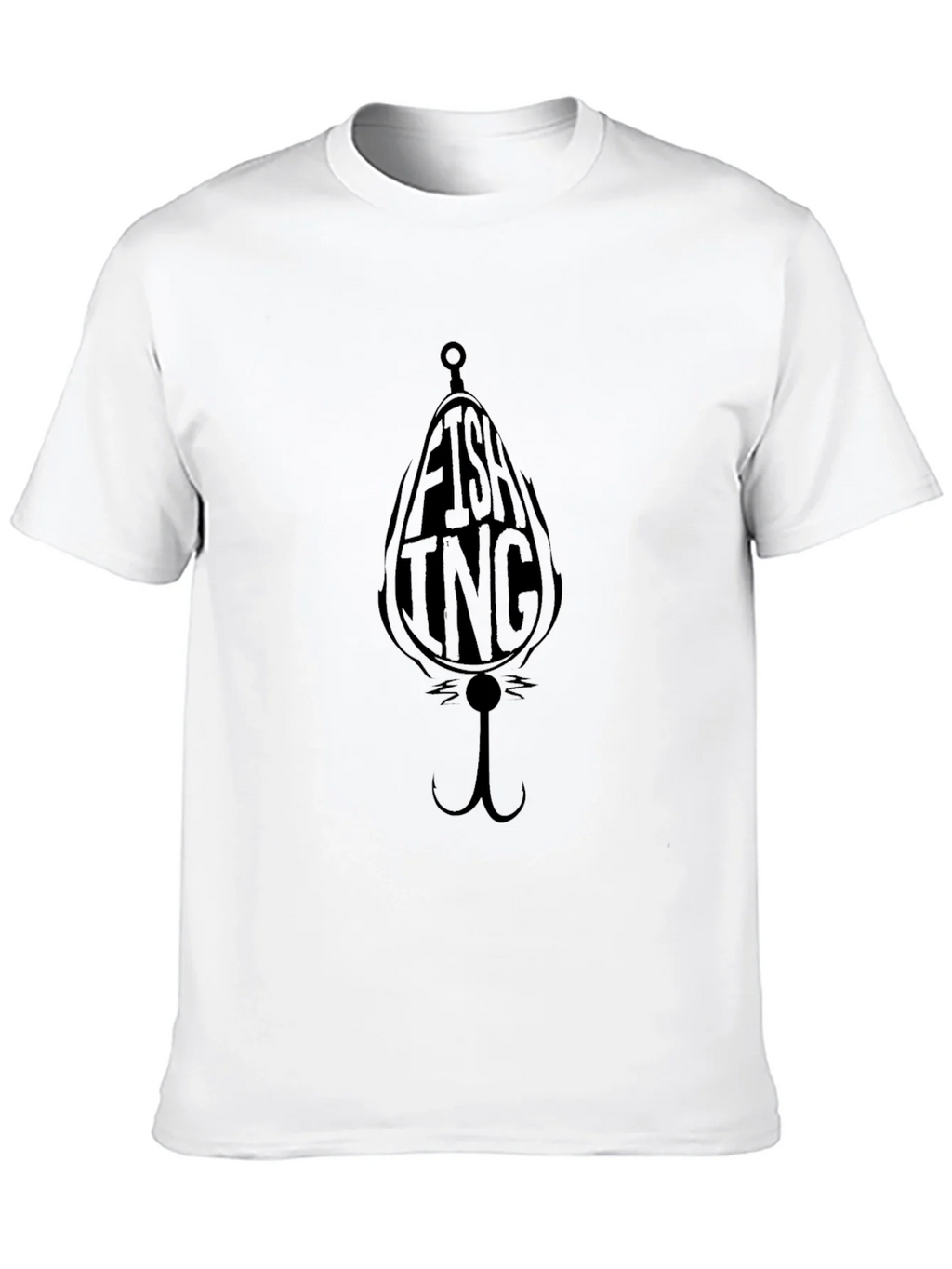 Fishing INC Black Graphic T-Shirt