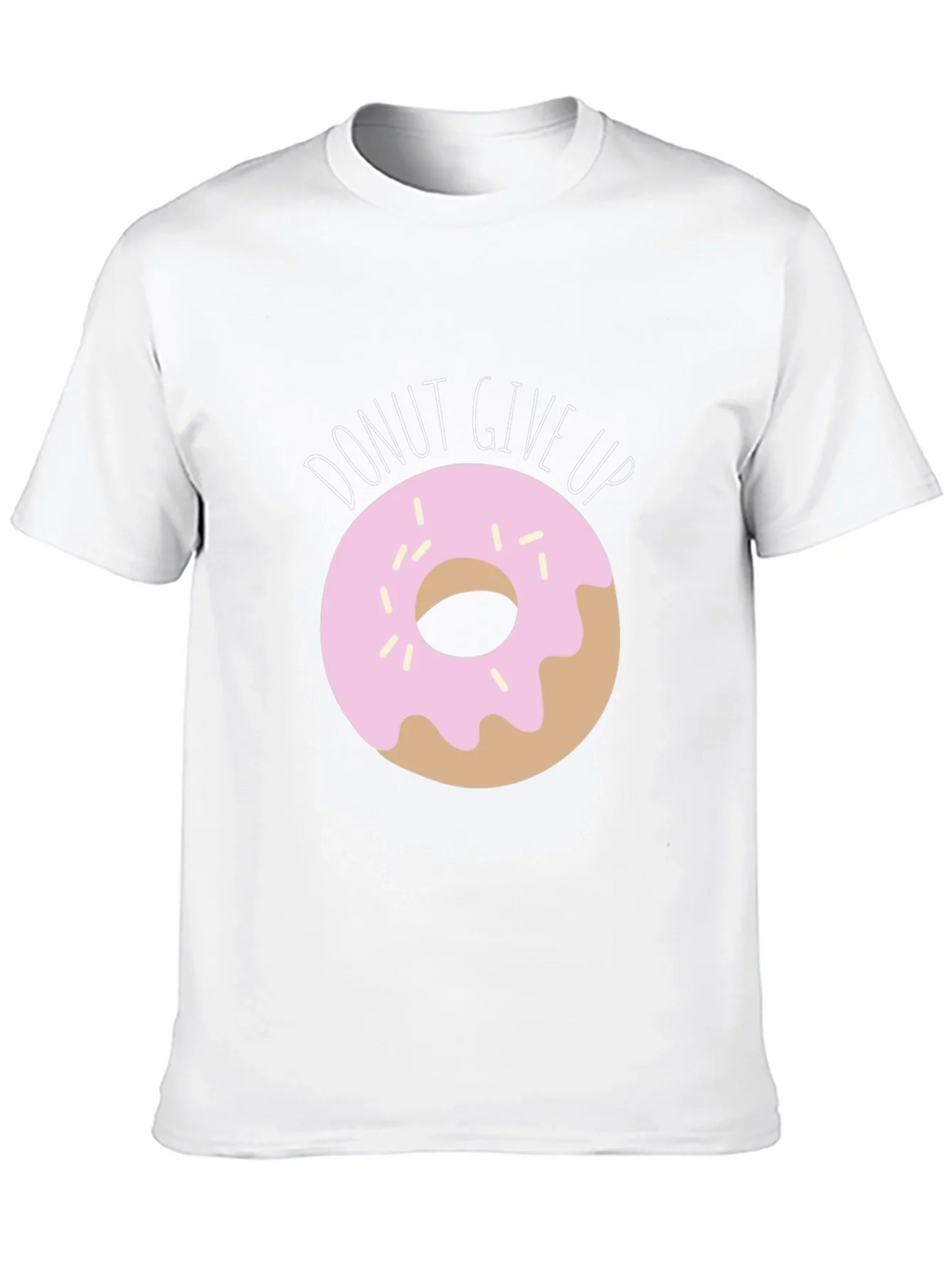Donut Give Up Graphic T-Shirt
