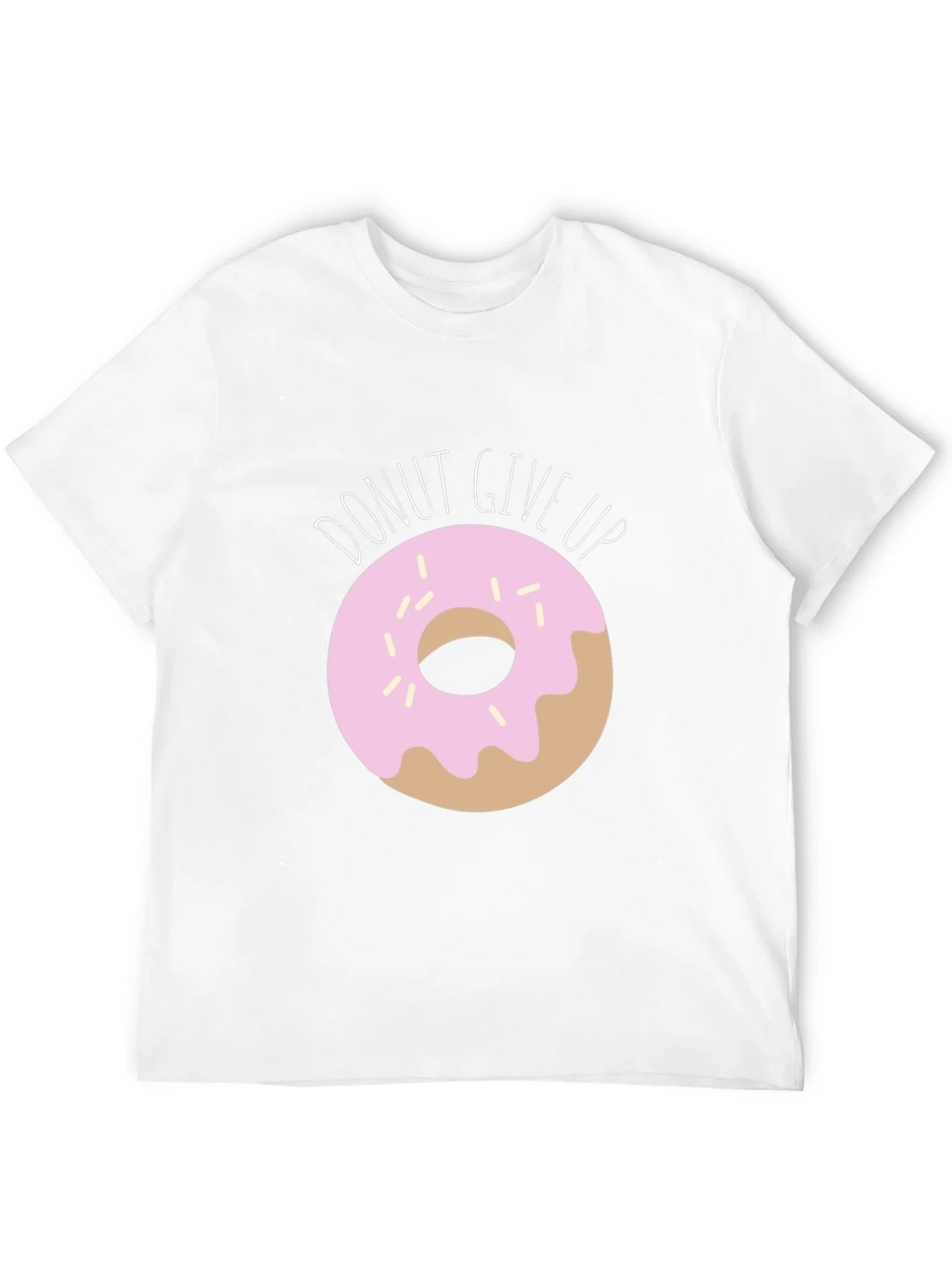 Donut Give Up Graphic T-Shirt