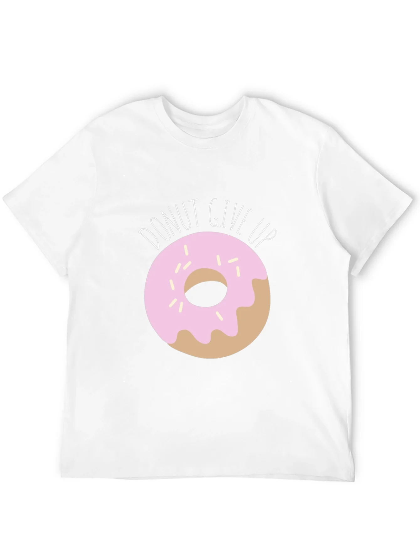 Donut Give Up Graphic T-Shirt